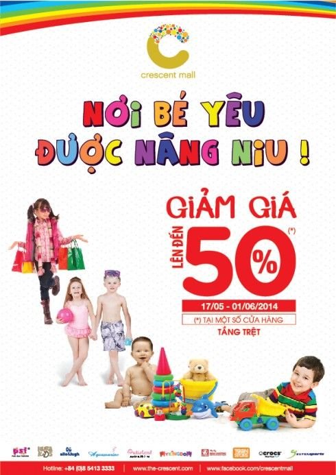 Happy Children's Day at Crescent Mall: 50% off and 1,000 free gifts 1