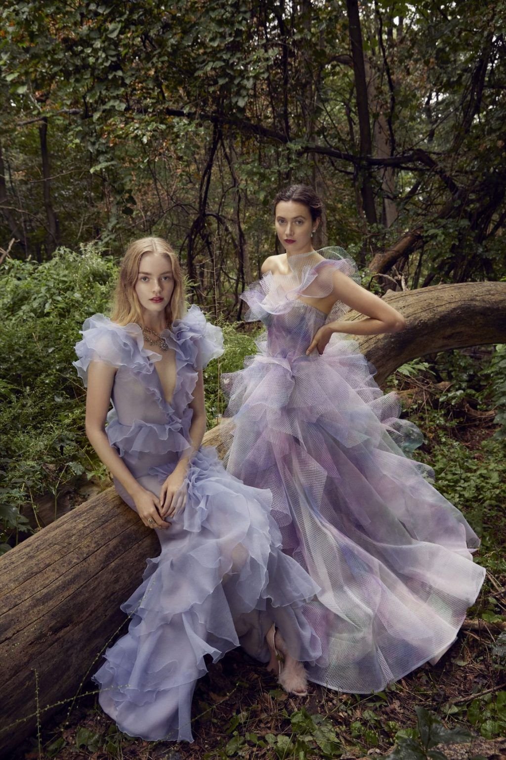 Marchesa Spring - Summer 2019 collection: Wedding dresses in the fairy forest 1