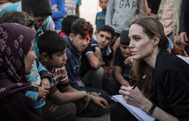 Emma Watson followed in the footsteps of Angelina Jolie on the political path